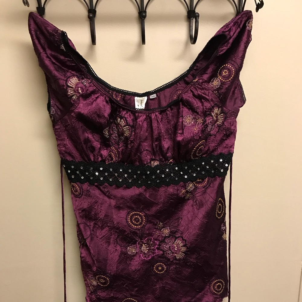 Purple blouse
